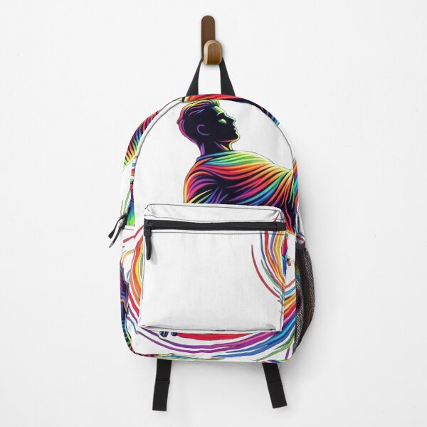 Item preview, Dynamic Neon Rainbow Soccer Bicycle Kick designed and sold by IamAnupam9.