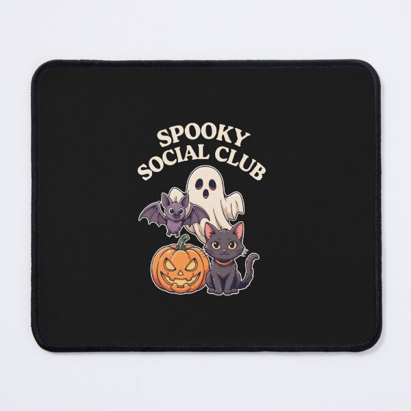 Item preview, Spooky Social Club Funny Halloween Critters Group designed and sold by KhadijaBatool38.
