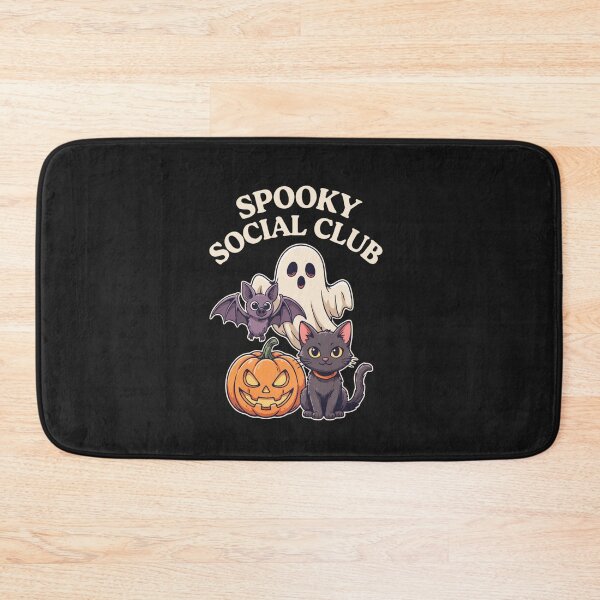 Item preview, Spooky Social Club Funny Halloween Critters Group designed and sold by KhadijaBatool38.