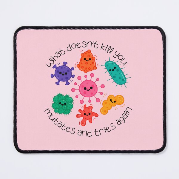 Item preview, Cute Bacteria Science Sticker | Microbiology Lab Nerd Humor designed and sold by ronakris009.