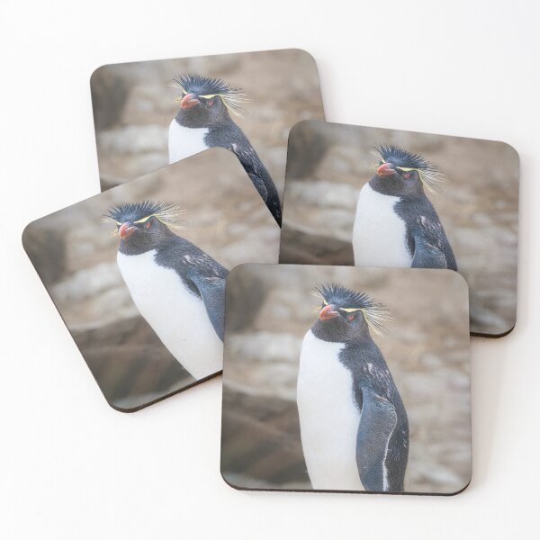 Item preview, Regal Rockhopper Penguin Falkland Islands designed and sold by PhotoArt by Joan Carroll.