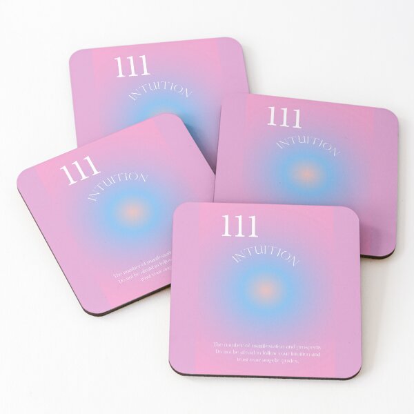 Item preview, 111 Angel Number Intuition Spiritual Aura Gradient designed and sold by FaizArtShop.