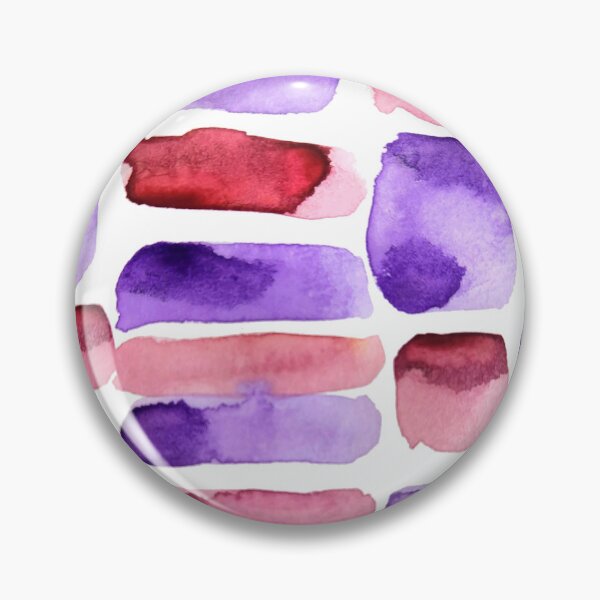 Item preview, Playful Watercolor Swatches Vibrant Royal Purple and Crimson Red designed and sold by Designs by Sara Felton.