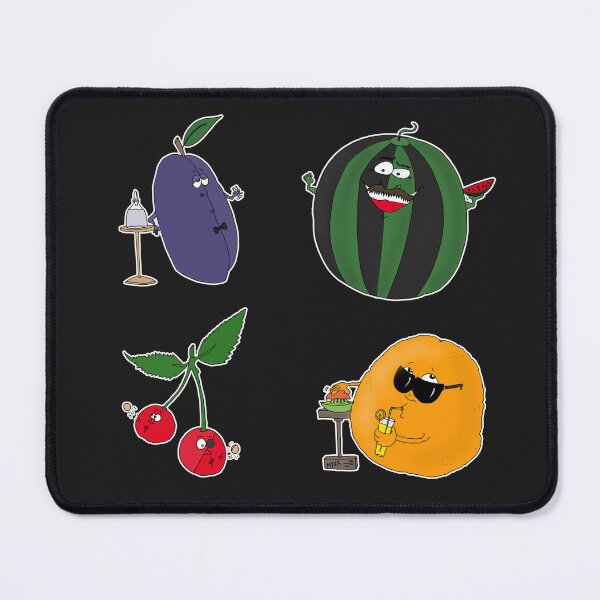Item preview, Fruit Mood Sticker Pack Vol 1 | Funny Cute Healthy Summer Meme designed and sold by MyxaART.