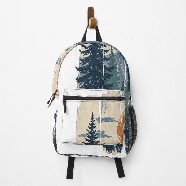 Item preview, Pine Forest Under the Full Moon designed and sold by VisualArtsOasis.