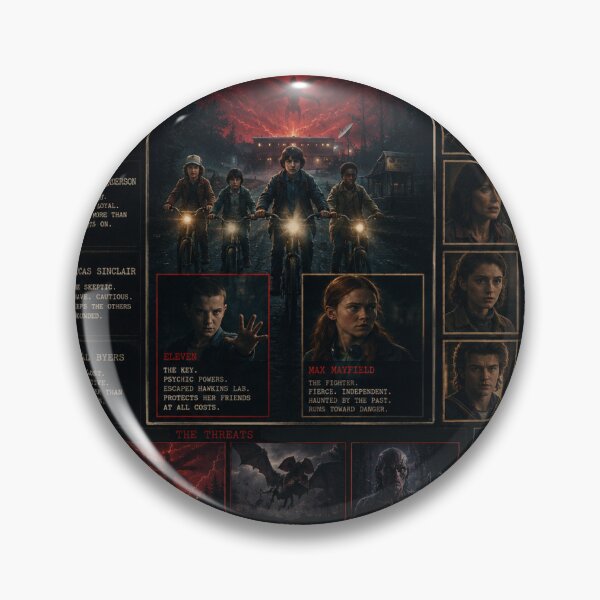 Item preview, Hawkins Files: The Upside Down designed and sold by Dropx-in.