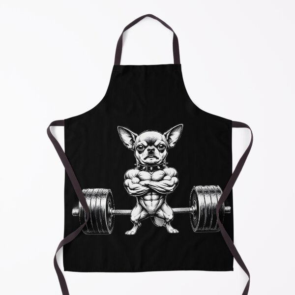 Item preview, Chihuahua Gym Motivation - Soul Of A Pitbull Funny Weightlifting designed and sold by PurfectPredator.