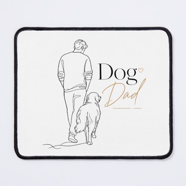 Item preview, Minimalist Line Art Golden Retriever Dog Dad T-Shirt designed and sold by Ashley critters.