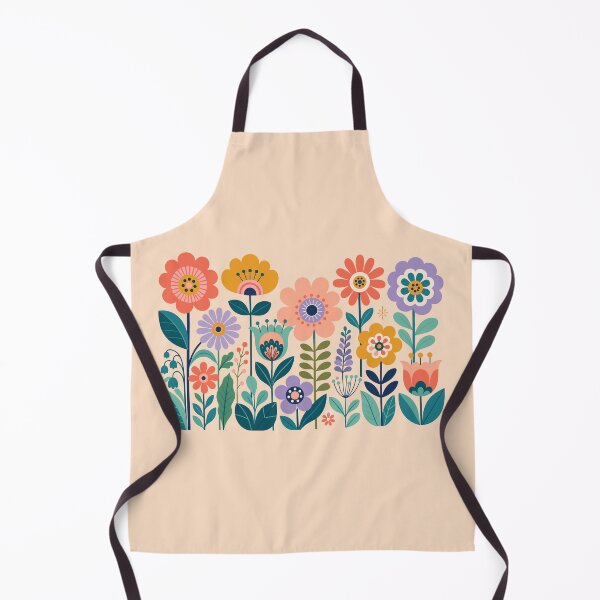 Item preview, Retro Groovy Floral Garden designed and sold by Far Out Goods.