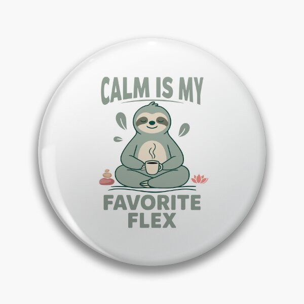 Item preview, Calm Is My Favorite Flex – Embrace Inner Peace and Confidence in a Chaotic World designed and sold by Magraphx.