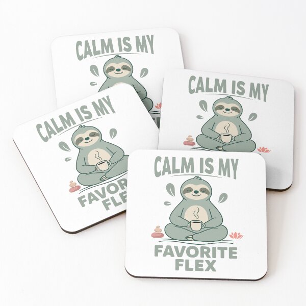 Item preview, Calm Is My Favorite Flex – Embrace Inner Peace and Confidence in a Chaotic World designed and sold by Magraphx.