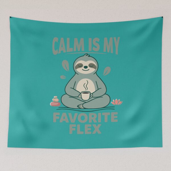 Item preview, Calm Is My Favorite Flex – Embrace Inner Peace and Confidence in a Chaotic World designed and sold by Magraphx.