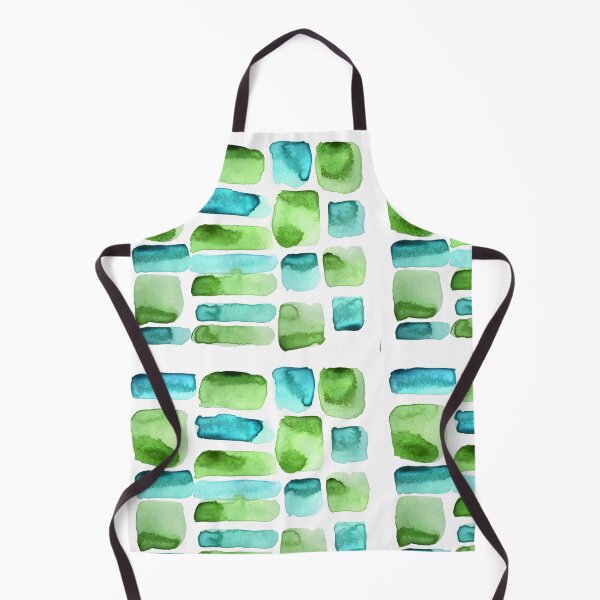 Artikelvorschau, Verspielte Aquarellfarben, elegantes Sommerblaugrün entworfen und verkauft von Designs by Sara Felton.