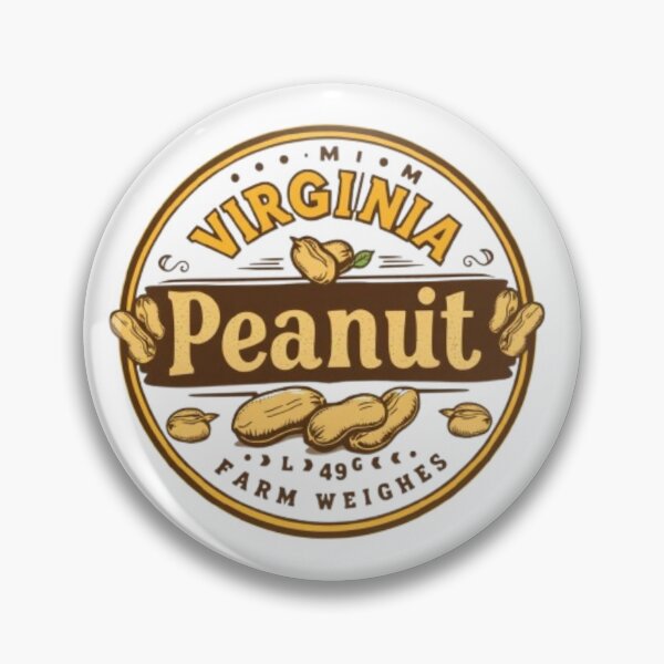 Item preview, Vintage Virginia Peanuts Farm Badge Design designed and sold by MystiColo.