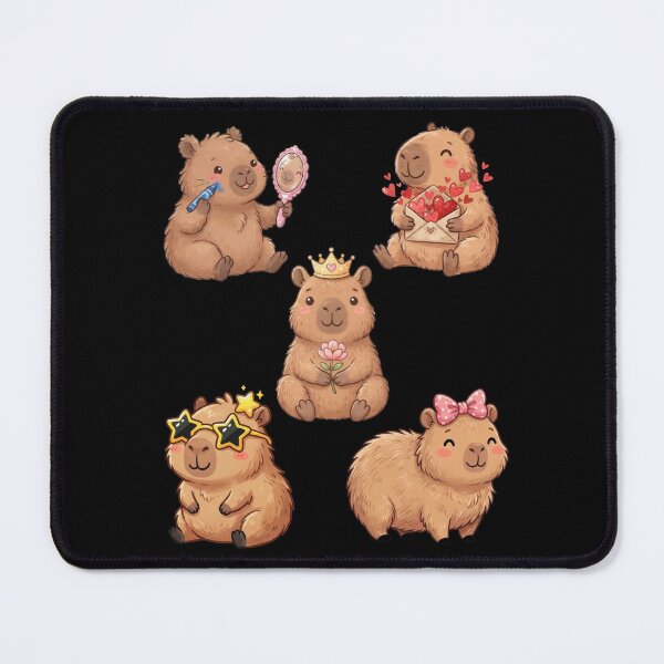 Item preview, Cute Beauty Fabulous Capybara designed and sold by EfiKrios.