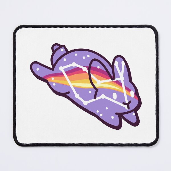 Item preview, Colorful Bunny With Lepus Constellation – Cute Kawaii-Inspired Design designed and sold by dittoon.