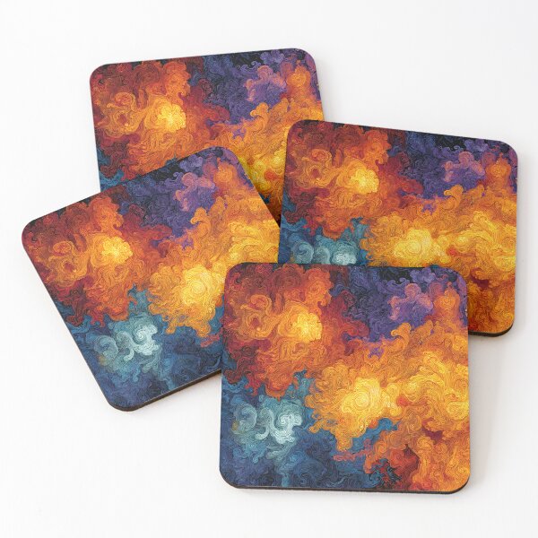 Artikelvorschau, Swirling Elemental Nebula Abstract entworfen und verkauft von ThaCriações.