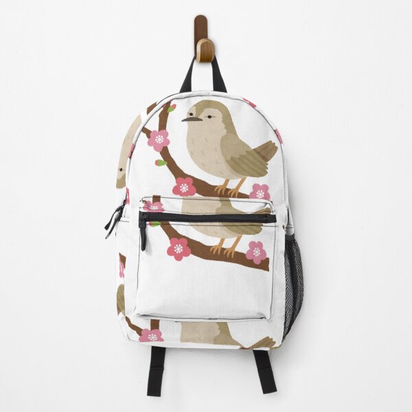 Item preview, Cute Bird on Cherry Blossom Branch designed and sold by DailyDoodlesBySumbul.