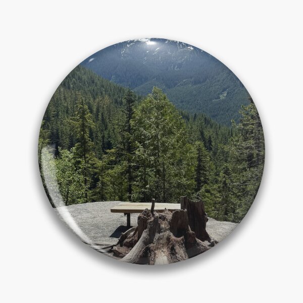 Item preview, Mountain View with Tree Stump designed and sold by veraD58.