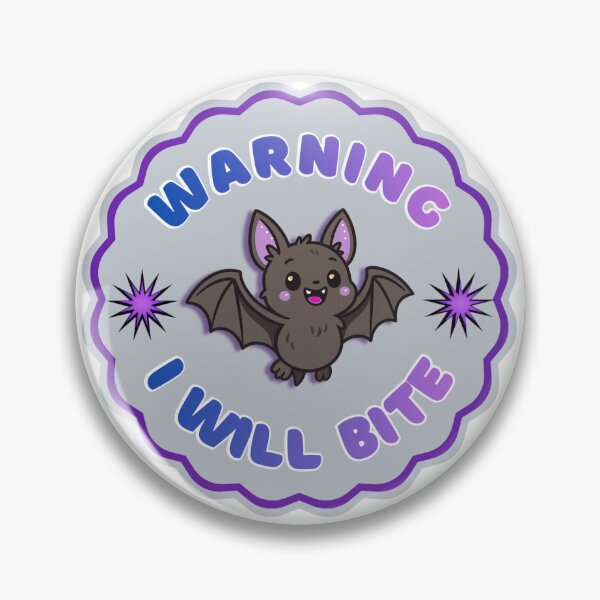 Item preview, Warning...I will Bite designed and sold by lmarielondon .