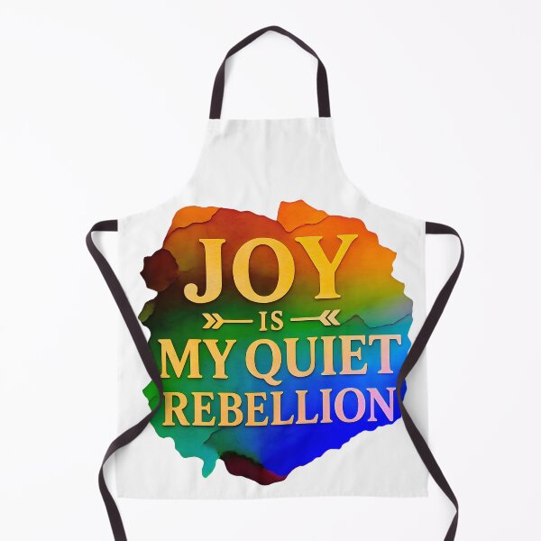 Item preview, Joy Is My Quiet Rebellion Colorful Ink Art designed and sold by TrinovaCreates.