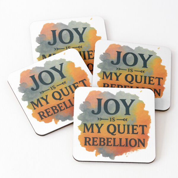 Item preview, Joy Is My Quiet Rebellion Art designed and sold by TrinovaCreates.