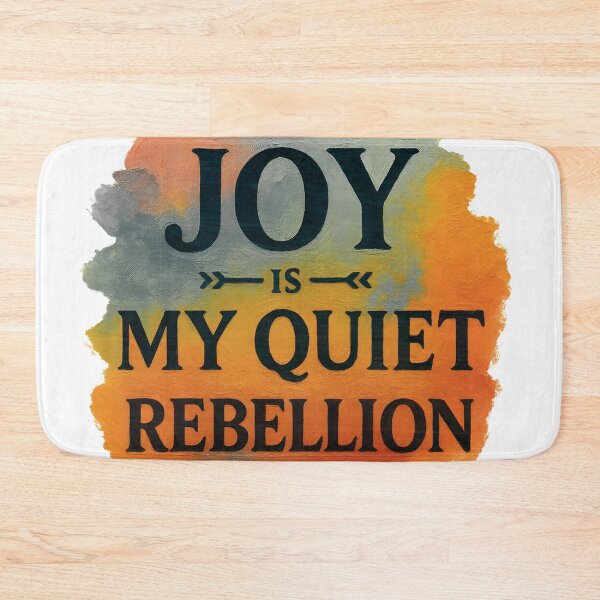 Item preview, Joy Is My Quiet Rebellion Art designed and sold by TrinovaCreates.