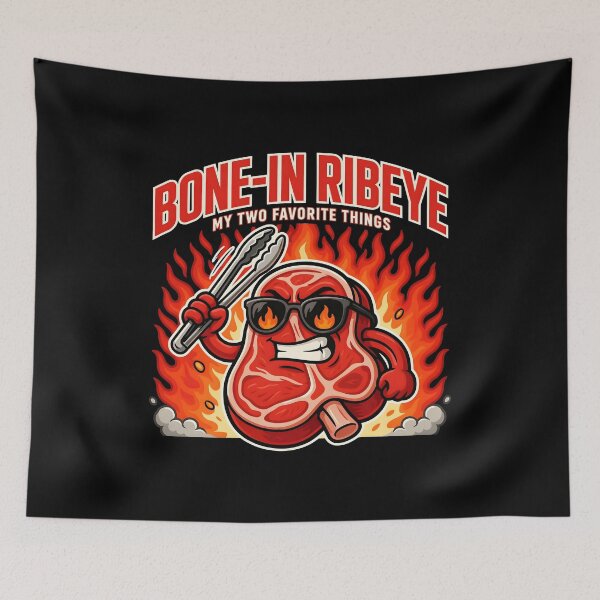 Item preview, Bone in Ribeye My Two Favorite Things Perfect for Meat Lovers designed and sold by Redgiant87x.
