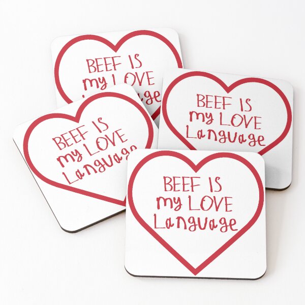 Item preview, Beef is My Love Language designed and sold by kinpirks.