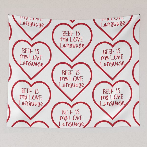 Item preview, Beef is My Love Language designed and sold by kinpirks.
