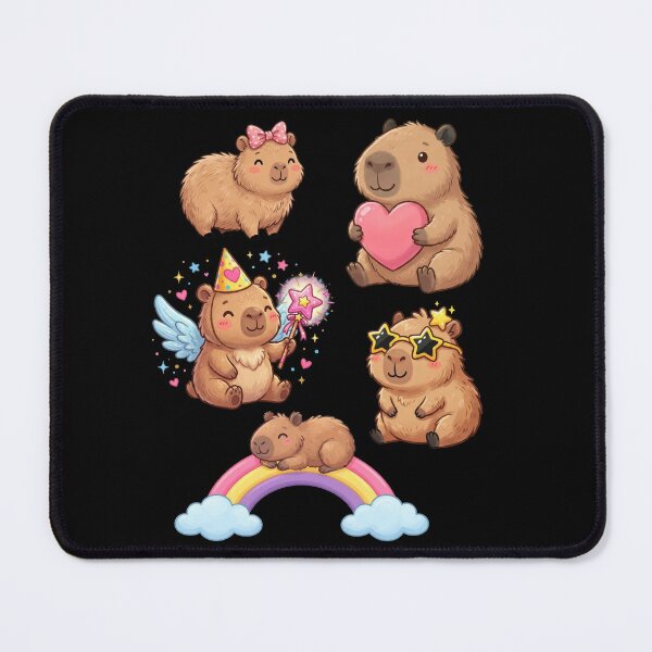 Item preview, Cute Pride Capybara designed and sold by EfiKrios.