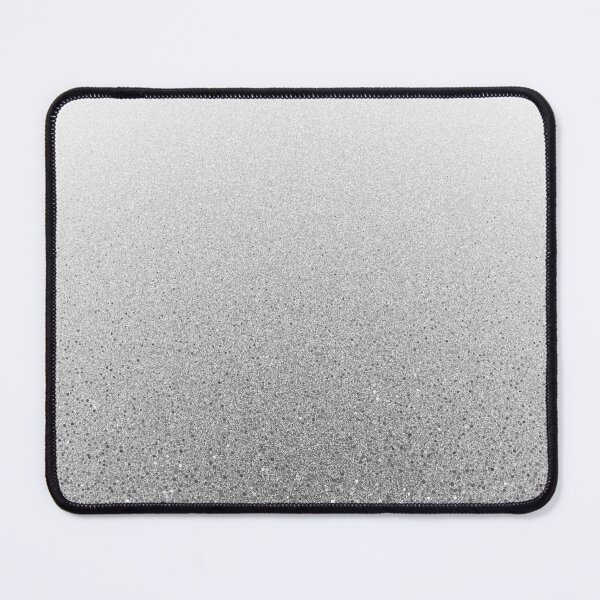 Item preview, Silver Glitter Faux Texture Gradient Black designed and sold by mug&more station.