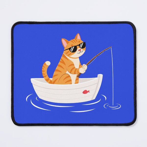 Item preview, Gone Fishing, Be Back Never designed and sold by AliceAndCats.