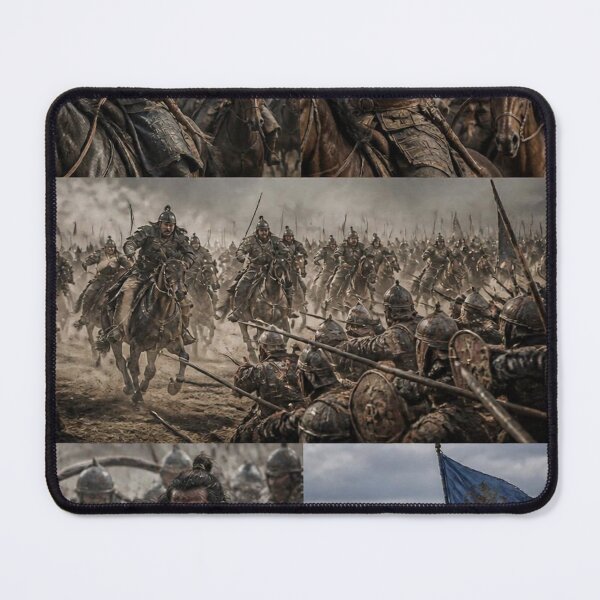 Item preview, Guerreros mongoles luchando en numerosas batallas. designed and sold by Bebe5512.