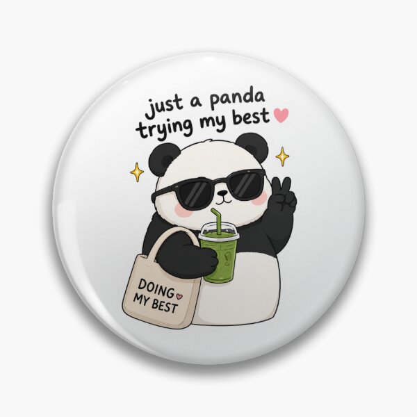 Item preview, Panda Trying designed and sold by Snikdha.