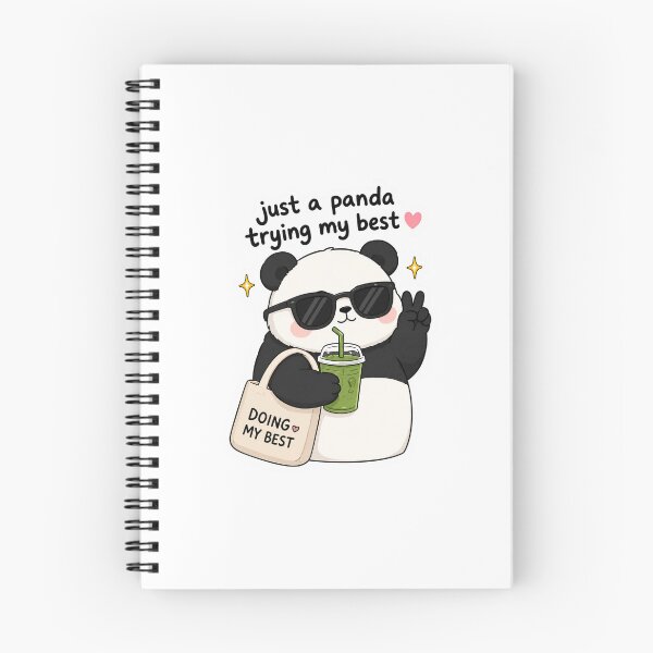 Item preview, Panda Trying designed and sold by Snikdha.