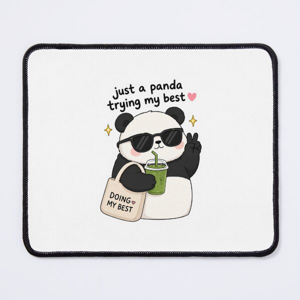 Item preview, Panda Trying designed and sold by Snikdha.