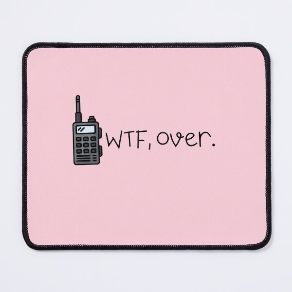 Item preview, WTF Funny Walkie Talkie | Radio Communication Humor Sticker designed and sold by ronakris009.