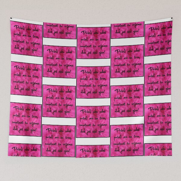 Item preview, Lyrics - Poeli Ako Ode Poeli Me Za Tren Zaustavit U Vrijeme Dok Jo Nisi Njen (Poeli) designed and sold by dyonardasan.