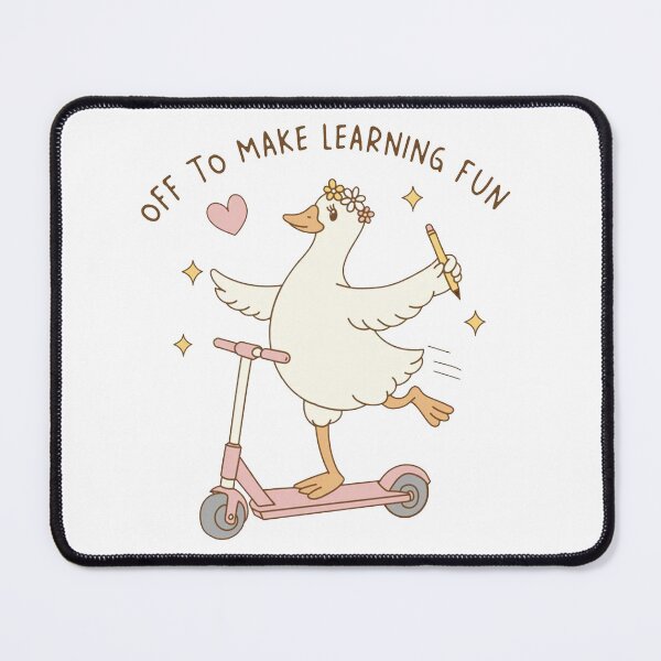 Item preview, Teacher Shirt for Back to School With A Cool Goose On Scooter designed and sold by kennedy-brook.