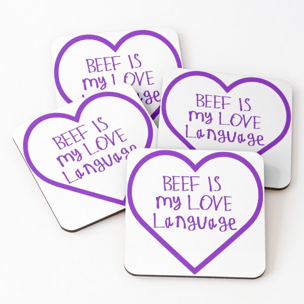 Item preview, Beef is My Love Language designed and sold by kinpirks.