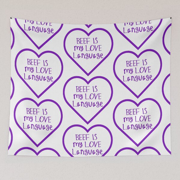 Item preview, Beef is My Love Language designed and sold by kinpirks.