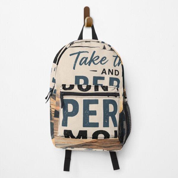 Item preview, Don't Wait For The Perfect Moment Inspirational Lake Poster designed and sold by DrizzyV.