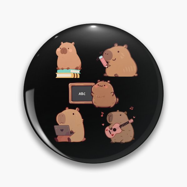 Item preview, Cute Study Capybara designed and sold by EfiKrios.
