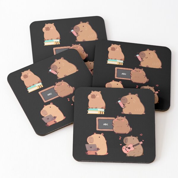 Item preview, Cute Study Capybara designed and sold by EfiKrios.
