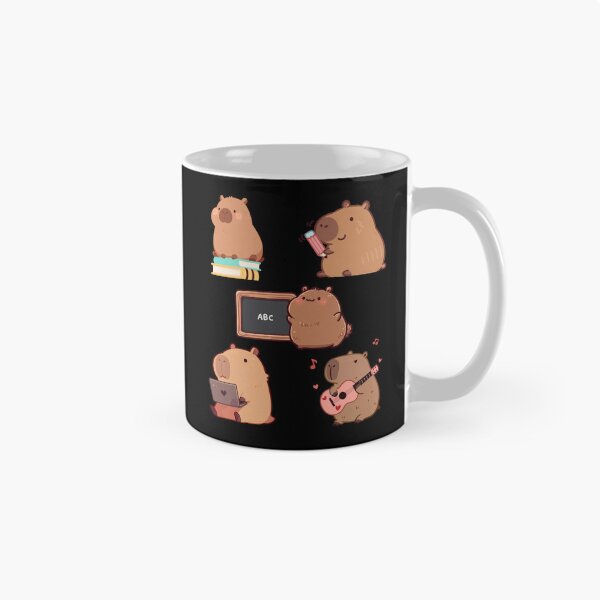 Item preview, Cute Study Capybara designed and sold by EfiKrios.