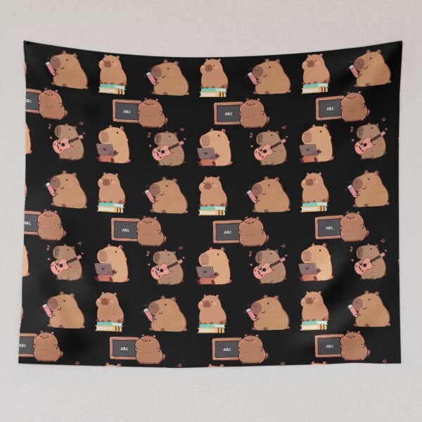 Item preview, Cute Study Capybara designed and sold by EfiKrios.