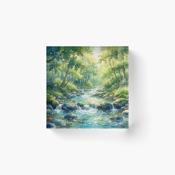 Item preview, Sunlit Brook designed and sold by zyravirelle.