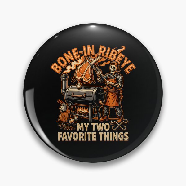 Item preview, Bone in Ribeye My Two Favorite Things Steak Lover Humor for Grill Masters designed and sold by Redgiant87x.