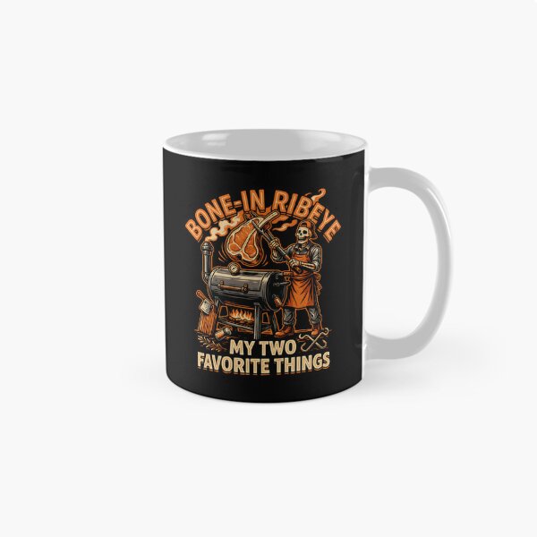 Item preview, Bone in Ribeye My Two Favorite Things Steak Lover Humor for Grill Masters designed and sold by Redgiant87x.